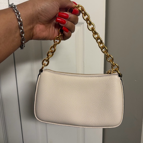 Kate Spade Cream Mini Bag with Gold Chain - Picture 2 of 4